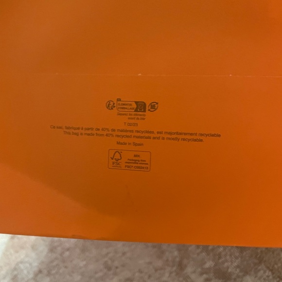 Hermes bag large and ribbon new - Picture 5 of 6